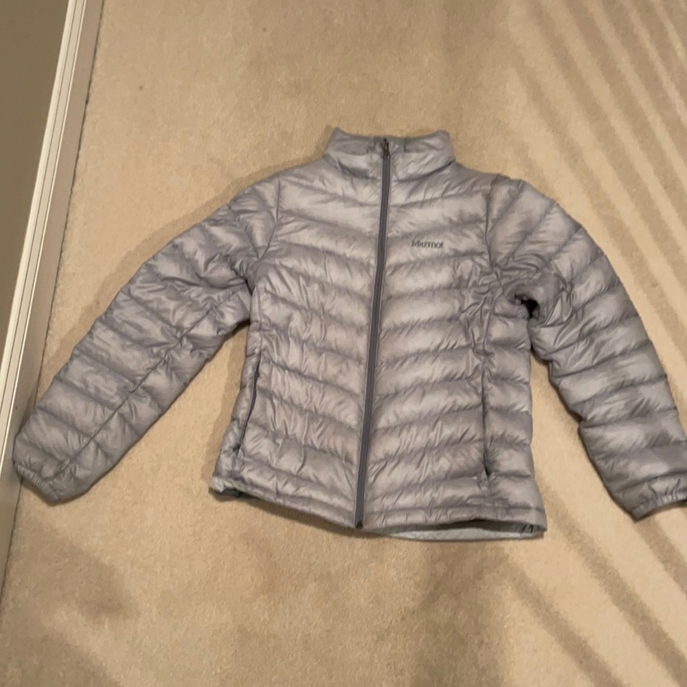 Gray Marmot Puffer Jacket